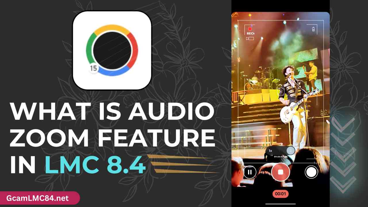 What is Audio Zoom Feature in LMC 8.4